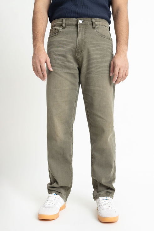 The Olive Loose Fit Jeans